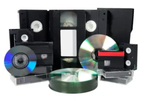videokassetten mit cds