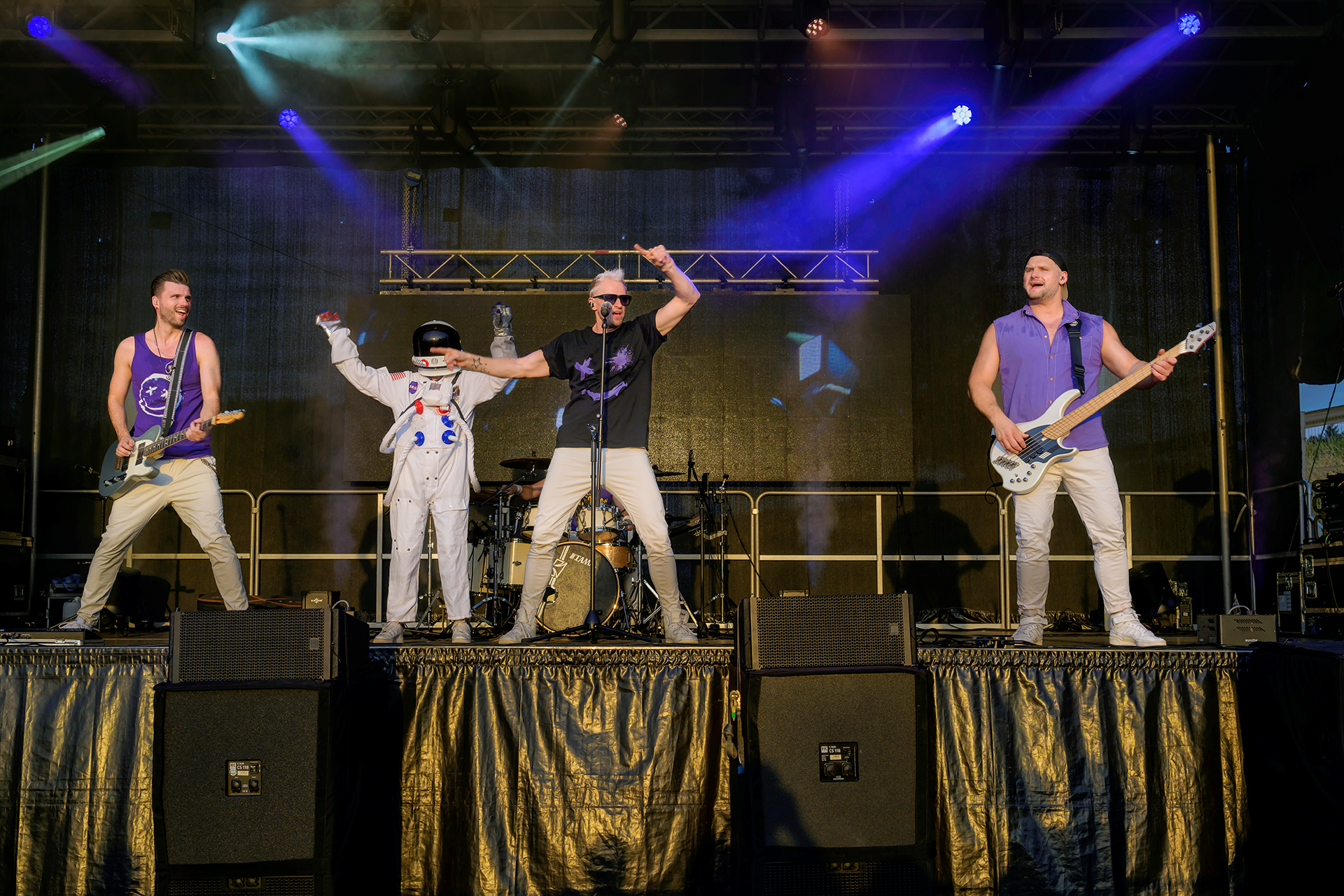 Astronauten-Showeinlage von XTREME Musicshow
