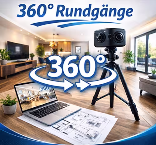 360 Grad Rundgänge und Immobilienfotografie