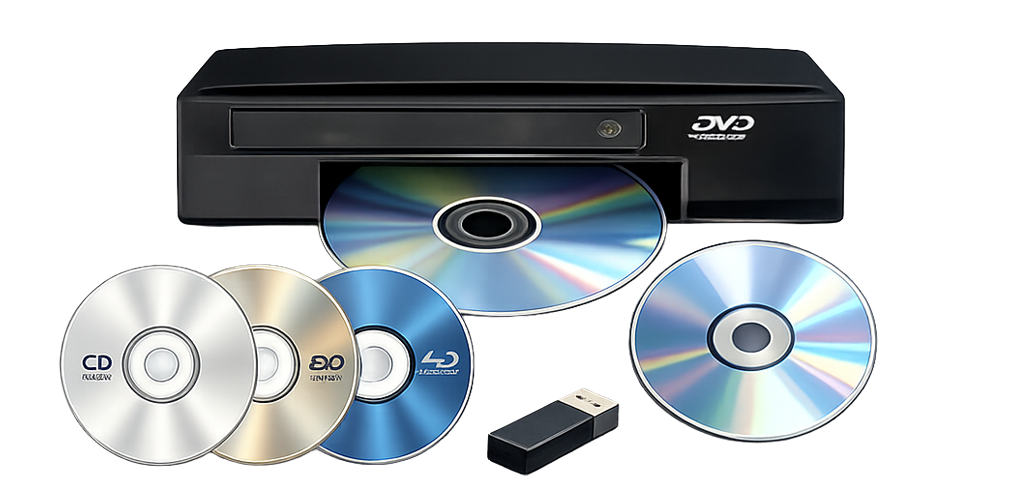 Rohlinge, DVDs und Speicherkarten digitalisieren – Foto-Video-Peters