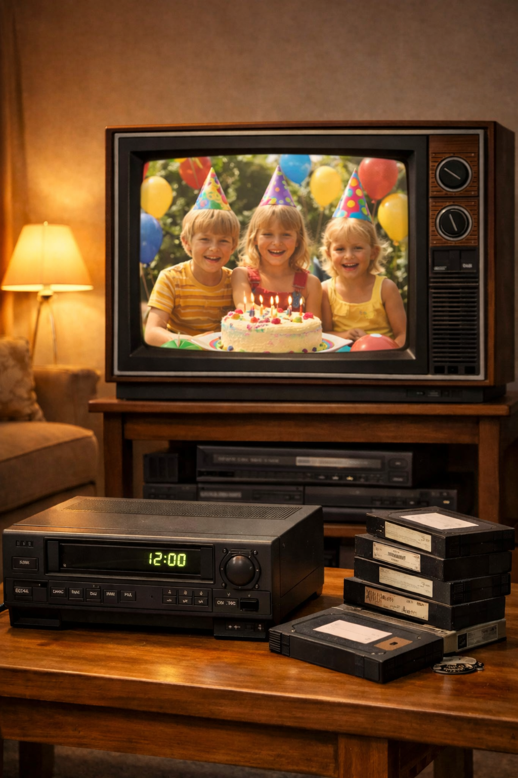 VHS Videorekorder Wohnzimmer