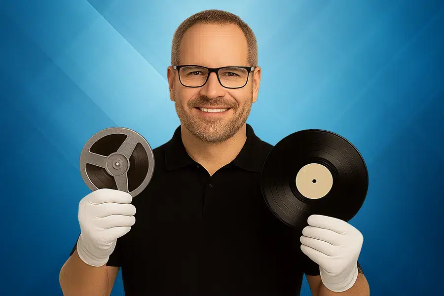 Audio digitalisieren – Schallplatten, Kassetten, Tonbänder, DAT & MiniDisc
