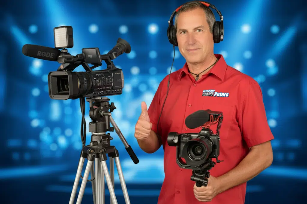 Videigraf Ralf Peters bei einem Event in Boppard